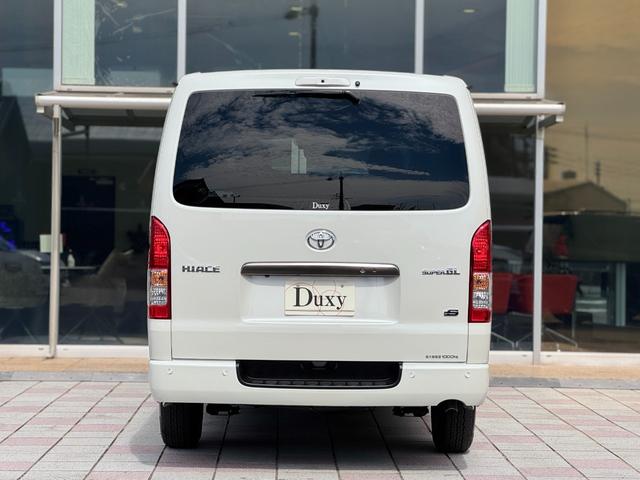 ハイエースバン ロングスーパーGL ダークプライムS 4WD パノラミックビューモニター デジタルミラー オプション15インチAW 両側パワースライドドア LEDヘッドライト 黒ハーフレザーシート トヨタセーフティーセンス AC100V スマートキー(30枚目)