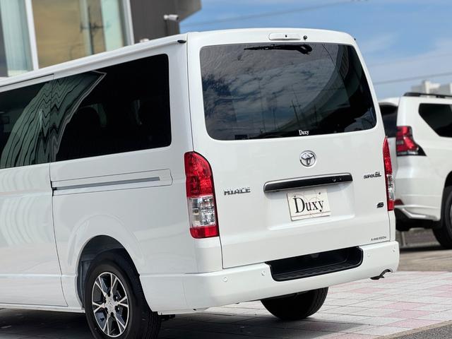 ハイエースバン ロングスーパーGL ダークプライムS 4WD パノラミックビューモニター デジタルミラー オプション15インチAW 両側パワースライドドア LEDヘッドライト 黒ハーフレザーシート トヨタセーフティーセンス AC100V スマートキー(34枚目)