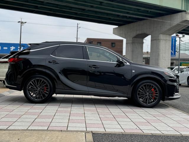 RX RX350 Fスポーツ パノラマルーフ 輻射ヒーター オレンジキャリパー デジタルインナーミラー 寒冷地仕様 ホワイトレザーシート 14インチディスプレイオーディオ パノラミックビューモニター ブラインドスポットモニター(6枚目)