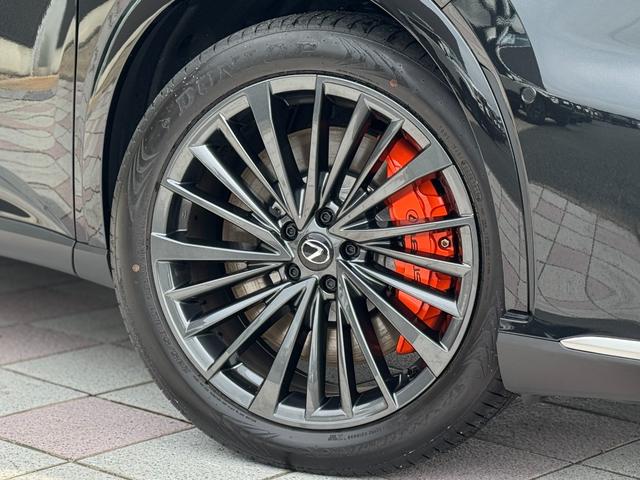 RX RX350 Fスポーツ パノラマルーフ 輻射ヒーター オレンジキャリパー デジタルインナーミラー 寒冷地仕様 ホワイトレザーシート 14インチディスプレイオーディオ パノラミックビューモニター ブラインドスポットモニター(30枚目)