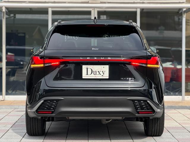 RX RX350 Fスポーツ パノラマルーフ 輻射ヒーター オレンジキャリパー デジタルインナーミラー 寒冷地仕様 ホワイトレザーシート 14インチディスプレイオーディオ パノラミックビューモニター ブラインドスポットモニター(34枚目)