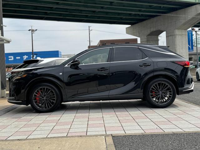 RX RX350 Fスポーツ パノラマルーフ 輻射ヒーター オレンジキャリパー デジタルインナーミラー 寒冷地仕様 ホワイトレザーシート 14インチディスプレイオーディオ パノラミックビューモニター ブラインドスポットモニター(35枚目)