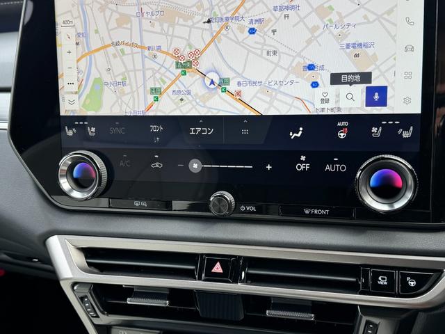 RX RX350 Fスポーツ パノラマルーフ 輻射ヒーター オレンジキャリパー デジタルインナーミラー 寒冷地仕様 ホワイトレザーシート 14インチディスプレイオーディオ パノラミックビューモニター ブラインドスポットモニター(63枚目)