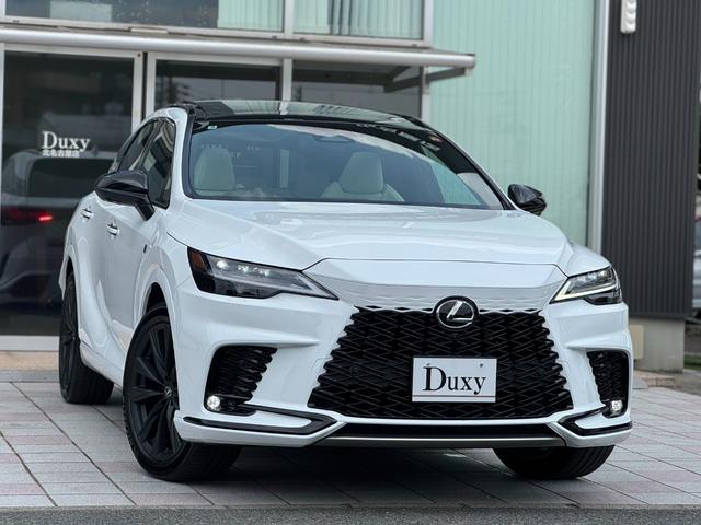 RX RX500h Fスポーツパフォーマンス マークレビンソンプレミアムサウンド パノラマルーフ ルーフレール デジタルインナーミラー 輻射ヒーター 置くだけ充電 ホワイトレザーシート ヘッドアップディスプレイ パノラミックビューモニター ETC(5枚目)