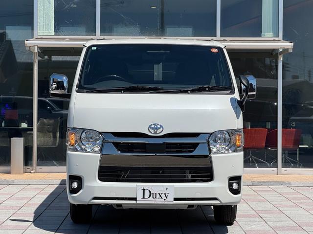 ハイエースバン パノラミックビューモニター デジタルインナーミラー 両側パワースライドドア LEDヘッドランプ スマートキー 黒ハーフレザーシート AC100V トヨタセーフティーセンス プリクラッシュセーフティ(14枚目)