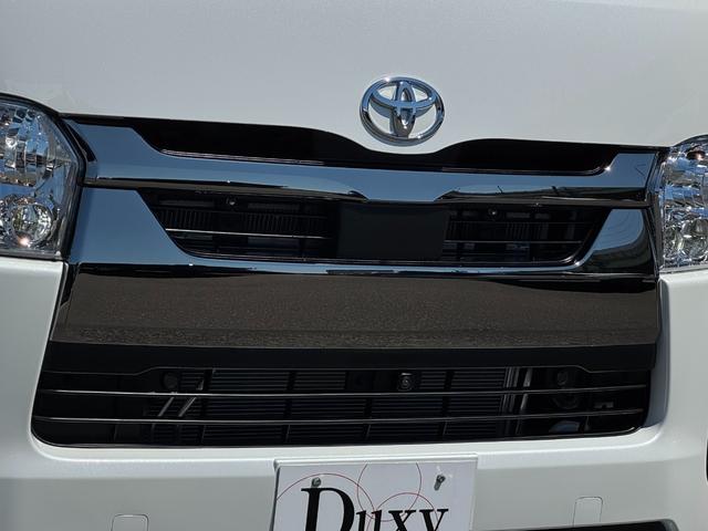 ハイエースバン パノラミックビューモニター デジタルインナーミラー 両側パワースライドドア LEDヘッドランプ スマートキー 黒ハーフレザーシート AC100V トヨタセーフティーセンス プリクラッシュセーフティ(18枚目)