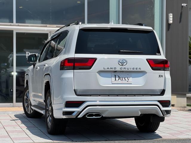 ランドクルーザー ＺＸ　モデリスタエアロ（Ｆ／Ｓ／Ｒ）　ＪＢＬプレミアムサウンド　リアエンターテイメント　リア電動デフロック　クールＢＯＸ　ムーンルーフ　ルーフレール　ベージュレザーシート　トヨタセーフティーセンス　ＥＴＣ（7枚目）