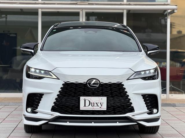 RX RX350 Fスポーツ TRDエアロダイナミクスパッケージ マークレビンソン パノラマルーフ デジタルインナーミラー 置くだけ充電 オレンジキャリパー 輻射ヒーター 21インチAW 赤レザーシート ヘッドアップディスプレイ(14枚目)