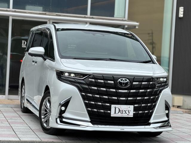 アルファード Ｚ　モデリスタ（Ｆ／Ｓ／Ｒ）　１３．２型後席モニター　左右独立ムーンルーフ　デジタルインナーミラー　トヨタチームメイト　カラーヘッドアップディスプレイ　寒冷地仕様　１４インチディスプレイ　パノラマビュー（5枚目）