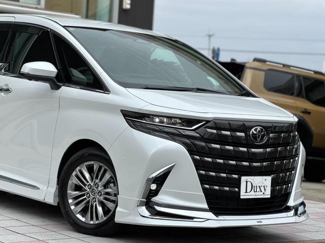 アルファード Ｚ　モデリスタ（Ｆ／Ｓ／Ｒ）　１３．２型後席モニター　左右独立ムーンルーフ　デジタルインナーミラー　トヨタチームメイト　カラーヘッドアップディスプレイ　寒冷地仕様　１４インチディスプレイ　パノラマビュー（18枚目）
