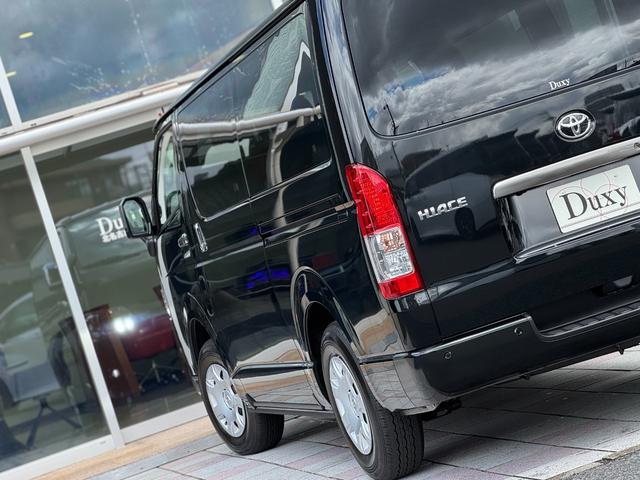 ハイエースバン ロングスーパーＧＬ　ダークプライムＳ　４ＷＤ　純正７インチナビ　パノラミックビューモニター　デジタルインナーミラー　寒冷地仕様　ＥＴＣ　黒ハーフレザーシート　両側パワースライドドア　純正１５インチスチールホイール　ＬＥＤヘッドライト（35枚目）