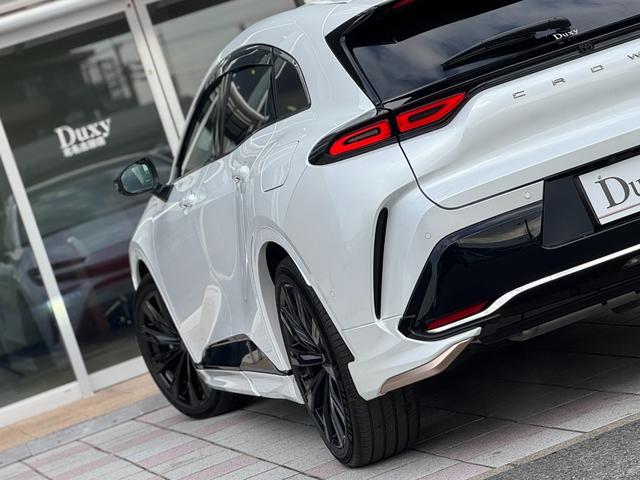 クラウンスポーツ Z モデリスタエアロ(F/S/R) パノラマルーフ デジタルミラー トヨタチームメイトアドバンストパーク パノラミックビューモニター ブラインドスポットモニター 黒レザーシート アクセサリーコンセント(38枚目)