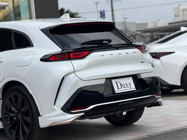 クラウンスポーツ Z モデリスタエアロ(F/S/R) パノラマルーフ デジタルミラー トヨタチームメイトアドバンストパーク パノラミックビューモニター ブラインドスポットモニター 黒レザーシート アクセサリーコンセント(39枚目)