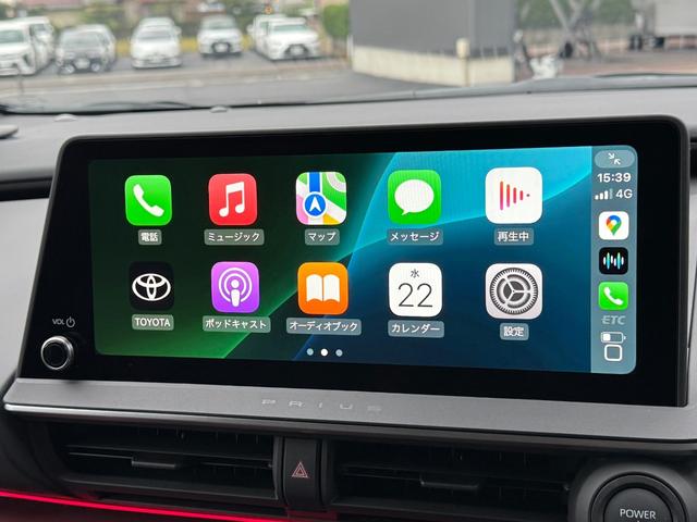 プリウス Ｚ　モデリスタエアロ（Ｆ／Ｓ／Ｒ）　パノラマルーフ　デジタルインナーミラー　寒冷地仕様　１２．３インチディスプレイオーディオ　パノラミックビューモニター　ブラインドスポットモニター　純正１９インチＡＷ（57枚目）