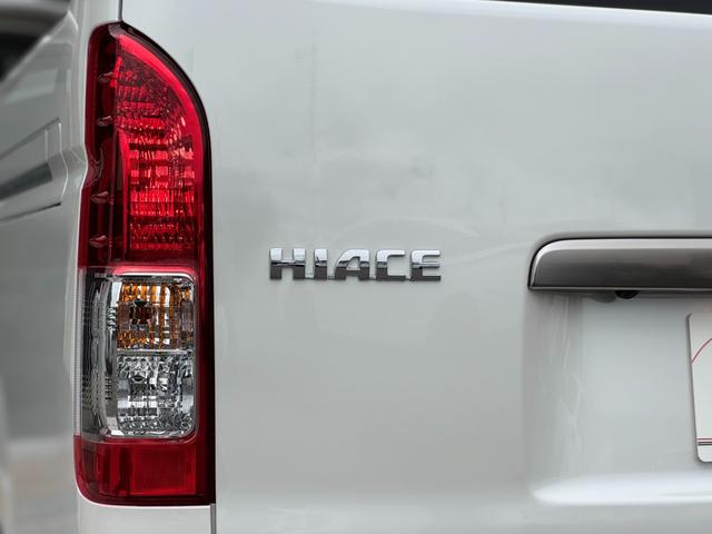 ハイエースバン ロングスーパーGL ダークプライムS アルパイン11インチフローティングナビ パノラミックビューモニター デジタルインナーミラー 寒冷地仕様 両側パワースライドドア 黒ハーフレザーシート スカッフプレート トヨタセーフティーセンス ETC(40枚目)