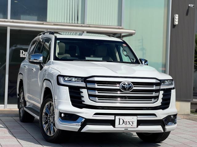 ランドクルーザー ＺＸ　モデリスタエアロ（Ｆ／Ｓ／Ｒ）　ＪＢＬプレミアムサウンド　リアエンターテイメント　タイヤ空気圧警報システム　リア電動デフロック　ルーフレール　ムーンルーフ　マルチテレインモニター　ベージュレザーシート（5枚目）