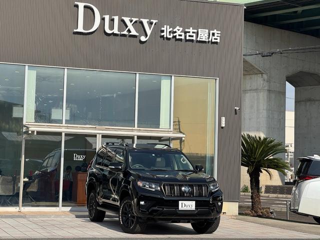 ランドクルーザープラド ＴＸ　Ｌパッケージ　マットブラックエディション　ダブルエイト（Ｆ／Ｓ／Ｒ／４本出しマフラー）　アルパイン１２型デジタルインナーミラー　メーカーナビ　寒冷地仕様　純正１８インチＡＷホワイトレター　ブラインドスポットモニター　パノラミックビューモニター（12枚目）