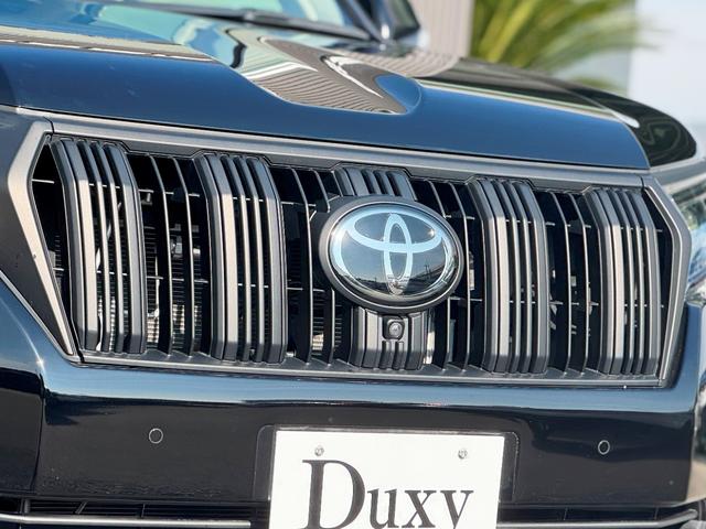 ランドクルーザープラド ＴＸ　Ｌパッケージ　マットブラックエディション　ダブルエイト（Ｆ／Ｓ／Ｒ／４本出しマフラー）　アルパイン１２型デジタルインナーミラー　メーカーナビ　寒冷地仕様　純正１８インチＡＷホワイトレター　ブラインドスポットモニター　パノラミックビューモニター（18枚目）