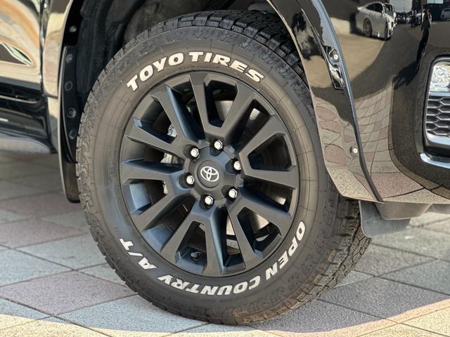 ランドクルーザープラド ＴＸ　Ｌパッケージ　マットブラックエディション　ダブルエイト（Ｆ／Ｓ／Ｒ／４本出しマフラー）　アルパイン１２型デジタルインナーミラー　メーカーナビ　寒冷地仕様　純正１８インチＡＷホワイトレター　ブラインドスポットモニター　パノラミックビューモニター（32枚目）