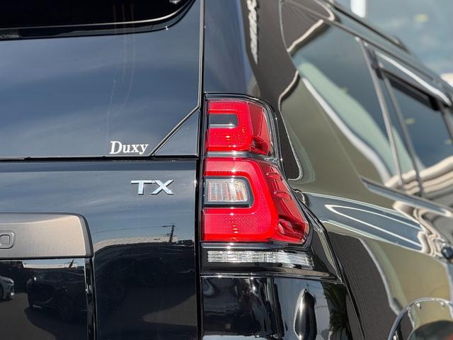 ランドクルーザープラド ＴＸ　Ｌパッケージ　マットブラックエディション　ダブルエイト（Ｆ／Ｓ／Ｒ／４本出しマフラー）　アルパイン１２型デジタルインナーミラー　メーカーナビ　寒冷地仕様　純正１８インチＡＷホワイトレター　ブラインドスポットモニター　パノラミックビューモニター（46枚目）