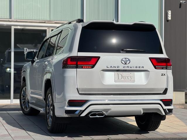 ランドクルーザー ＺＸ　モデリスタエアロ（Ｆ／Ｓ／Ｒ）　ＪＢＬプレミアムサウンド　リアエンターテイメント　黒ルーフレール　寒冷地仕様　１２．３型アルパインデジタルインナーミラー　ベージュレザーシート　パノラミックビューモニタ（7枚目）