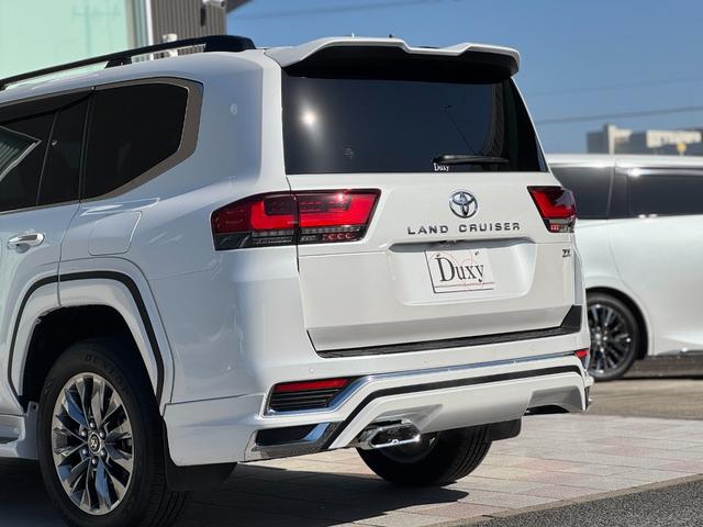 ランドクルーザー ＺＸ　モデリスタエアロ（Ｆ／Ｓ／Ｒ）　ＪＢＬプレミアムサウンド　リアエンターテイメント　黒ルーフレール　寒冷地仕様　１２．３型アルパインデジタルインナーミラー　ベージュレザーシート　パノラミックビューモニタ（41枚目）