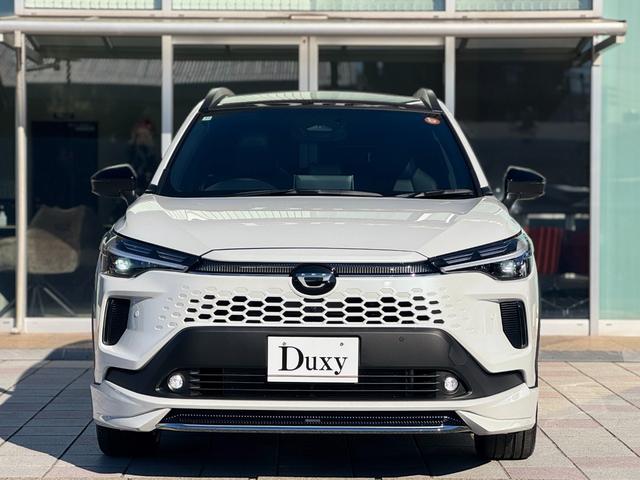 カローラクロス ハイブリッド Z 4WD モデリスタエアロ(F/S/R) パノラマルーフ パノラミックビューモニター ブラインドスポットモニター ステアリングヒーター 寒冷地仕様 リアフォグランプ 10.5インチディスプレイオーディオ(14枚目)