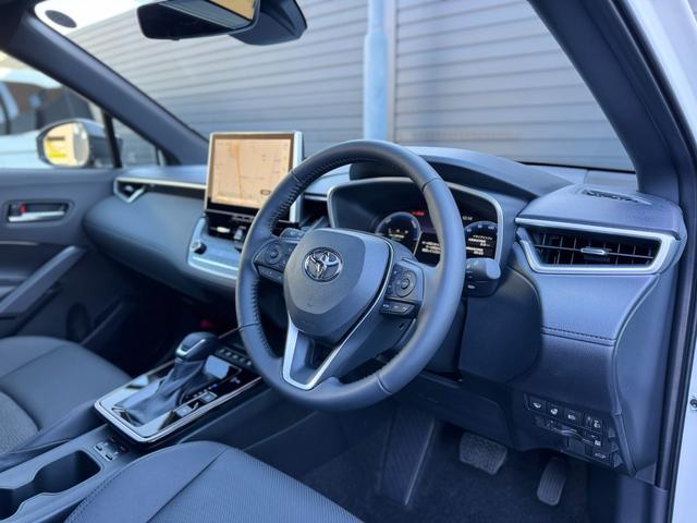 カローラクロス ハイブリッド Z 4WD モデリスタエアロ(F/S/R) パノラマルーフ パノラミックビューモニター ブラインドスポットモニター ステアリングヒーター 寒冷地仕様 リアフォグランプ 10.5インチディスプレイオーディオ(46枚目)