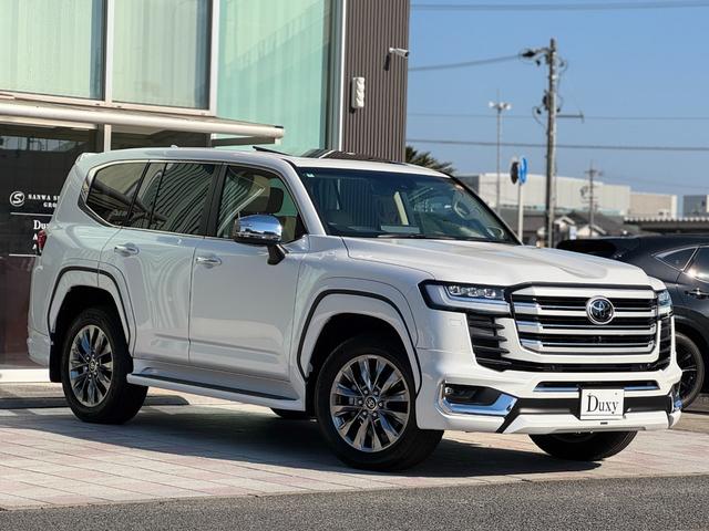 ランドクルーザー ZX モデリスタエアロ(F/R/オーバーフェンダー) JBLプレミアムサウンド リアエンターテイメント リア電動デフロック クールBOX タイヤ空気圧警報システム ベージュレザーシート(15枚目)