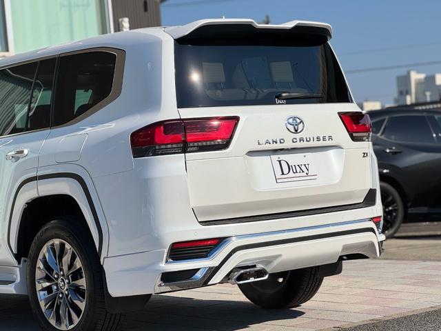 ランドクルーザー ZX モデリスタエアロ(F/R/オーバーフェンダー) JBLプレミアムサウンド リアエンターテイメント リア電動デフロック クールBOX タイヤ空気圧警報システム ベージュレザーシート(39枚目)