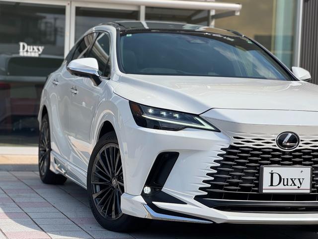 RX RX350 バージョンL モデリスタエアロ(F/S/R) パノラマルーフ デジタルインナーミラー アドバンスパーク 黒レザーシート 純正21インチAW 14ディスプレイ ブラインドスポトモニター パノラマビュー ETC2.0(21枚目)