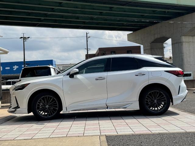 RX RX350 バージョンL モデリスタエアロ(F/S/R) パノラマルーフ デジタルインナーミラー アドバンスパーク 黒レザーシート 純正21インチAW 14ディスプレイ ブラインドスポトモニター パノラマビュー ETC2.0(32枚目)