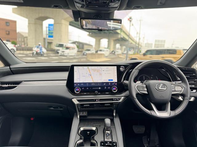 RX RX350 バージョンL モデリスタエアロ(F/S/R) パノラマルーフ デジタルインナーミラー アドバンスパーク 黒レザーシート 純正21インチAW 14ディスプレイ ブラインドスポトモニター パノラマビュー ETC2.0(46枚目)