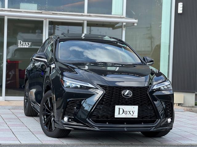NX NX350h Fスポーツ TRDエアロ(F/S/R/マフラー) ムーンルーフ ルーフレール デジタルインナーミラー オレンジキャリパー 置くだけ充電 アドバンストパーク 3眼LEDヘッド ヘーゼルレザーシート 20インチAW(5枚目)