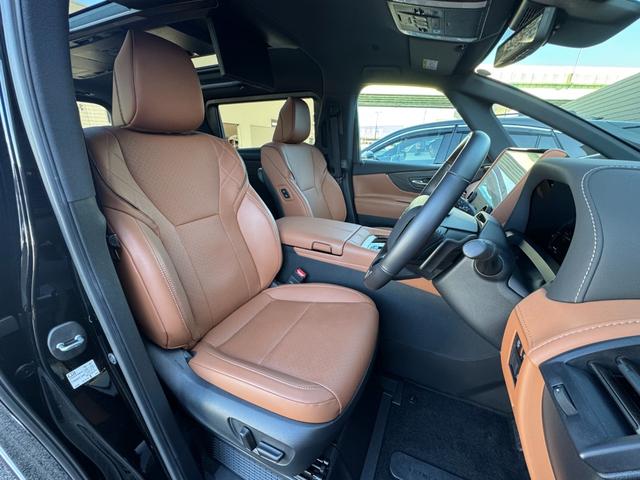 ヴェルファイアハイブリッド Z プレミア 13.2型有機EL後席モニター ブラウンレザーシート デジタルインナーミラー トヨタチームメイトアドバンストパーク 左右独立ムーンルーフ スペアタイヤ カラーヘッドアップディスプレイ パノラマビュー(46枚目)