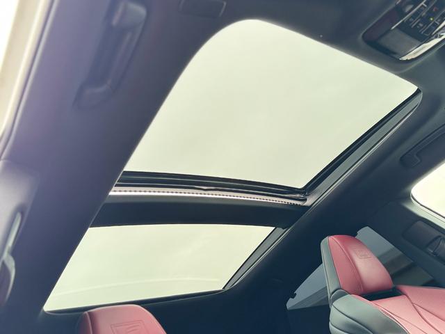 ＲＸ ＲＸ３５０　Ｆスポーツ　ＴＲＤエアロ（Ｆ／Ｓ／Ｒ／マフラー）　パノラマルーフ　オレンジキャリパー　ルーフレール　赤レザーシート　純正２１インチＡＷ　ヘッドアップディスプレイ　パノラミックビューモニター　１４インチディスプレイ（10枚目）