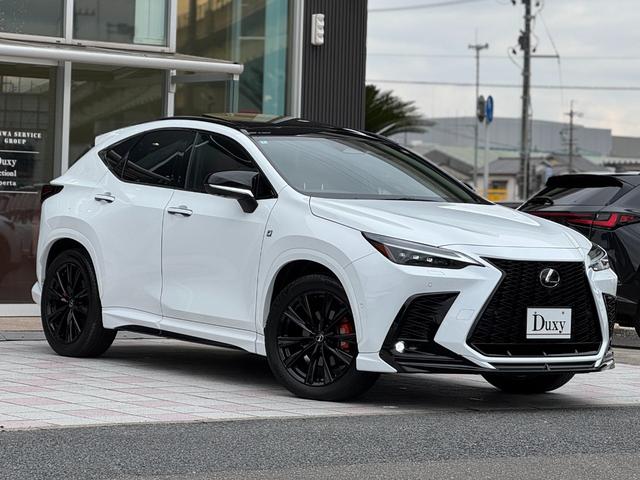 ＮＸ ＮＸ３５０ｈ　Ｆスポーツ　ＴＲＤエアロ（Ｆ／Ｓ／Ｒ）　パノラマルーフ　ルーフレール　ＬＥＸＵＳチームメイトアドバンストパーク　デジタルインナーミラー　オレンジキャリパー　３眼ＬＥＤヘッドライト　パノラマビュー　赤レザーシート（16枚目）