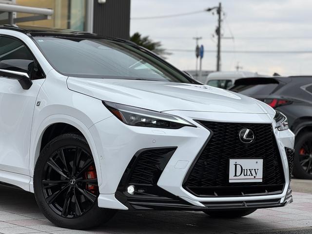ＮＸ ＮＸ３５０ｈ　Ｆスポーツ　ＴＲＤエアロ（Ｆ／Ｓ／Ｒ）　パノラマルーフ　ルーフレール　ＬＥＸＵＳチームメイトアドバンストパーク　デジタルインナーミラー　オレンジキャリパー　３眼ＬＥＤヘッドライト　パノラマビュー　赤レザーシート（17枚目）