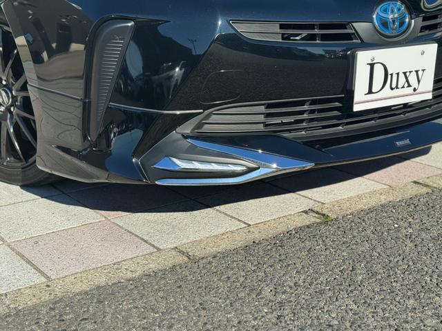 プリウス Ｓ　モデリスタエアロ（Ｆ／Ｓ／Ｒ）　アルパイン１２．３型デジタルインナーミラー　ケンウッド９インチナビ　社外１７インチＡＷ　レーダー探知機　ドライブレコーダー　バックカメラ　トヨタセーフティーセンス（16枚目）