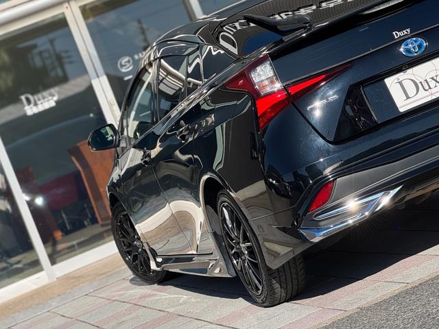 プリウス Ｓ　モデリスタエアロ（Ｆ／Ｓ／Ｒ）　アルパイン１２．３型デジタルインナーミラー　ケンウッド９インチナビ　社外１７インチＡＷ　レーダー探知機　ドライブレコーダー　バックカメラ　トヨタセーフティーセンス（30枚目）