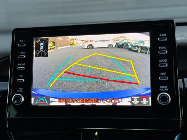 カムリ ＷＳレザーパッケージ　パノラマルーフ　トヨタ純正９インチディスプレイオーディオ　ナビ　バックカメラ　黒ハーフレザーシート　シートヒーター　ブラインドスポットモニター　ＥＴＣ　純正１８インチＡＷ　トヨタセーフティーセンス（50枚目）