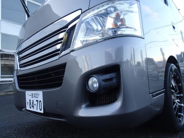 ＮＶ３５０キャラバンバン ロングプレミアムＧＸターボ　ワンオーナー　ディーゼルターボ　メッキグリル　社外ＬＥＤテール　社外１７ＡＷ　社外ルーフラック　リアクーラー＆ヒーター　インテリキー　プッシュスタート　社外ＳＤナビ　ＥＴＣ（8枚目）