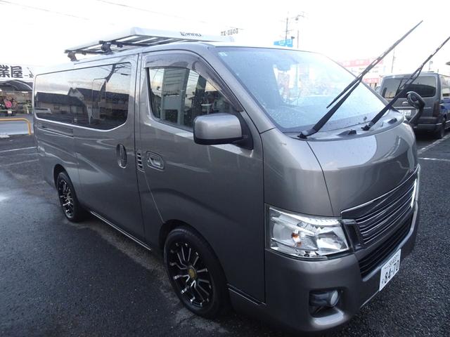 ＮＶ３５０キャラバンバン ロングプレミアムＧＸターボ　ワンオーナー　ディーゼルターボ　メッキグリル　社外ＬＥＤテール　社外１７ＡＷ　社外ルーフラック　リアクーラー＆ヒーター　インテリキー　プッシュスタート　社外ＳＤナビ　ＥＴＣ（15枚目）