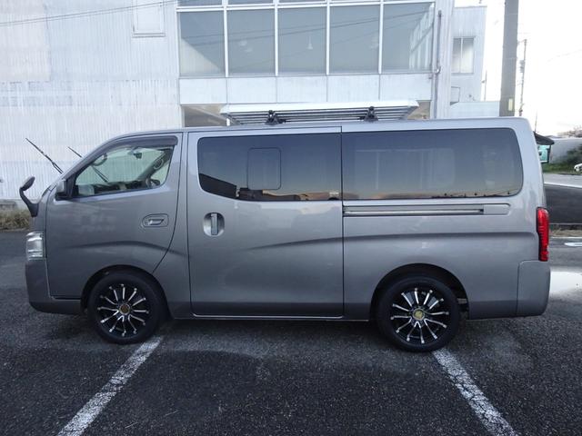 ＮＶ３５０キャラバンバン ロングプレミアムＧＸターボ　ワンオーナー　ディーゼルターボ　メッキグリル　社外ＬＥＤテール　社外１７ＡＷ　社外ルーフラック　リアクーラー＆ヒーター　インテリキー　プッシュスタート　社外ＳＤナビ　ＥＴＣ（20枚目）