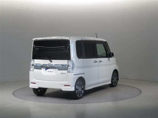 タント カスタムＲＳ　トップエディションＳＡ　衝突被害軽減システム　メモリーナビ　フルセグ　バックカメラ　ＥＴＣ　ＣＤ　ミュージックプレイヤー接続可　ＤＶＤ再生　ＬＥＤヘッドランプ　両側電動スライド　ベンチシート　スマートキー　キーレス（4枚目）