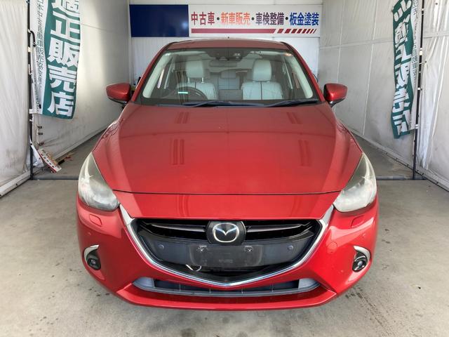 デミオ XDツーリング Lパッケージ シートヒーラー ハーフレザーシート スマートキー i-ACTIVSENSE LEDヘッドライト レーダークルーズコントロール パドルシフト ステアリングスイッチ メーカーナビ バックモニター(2枚目)