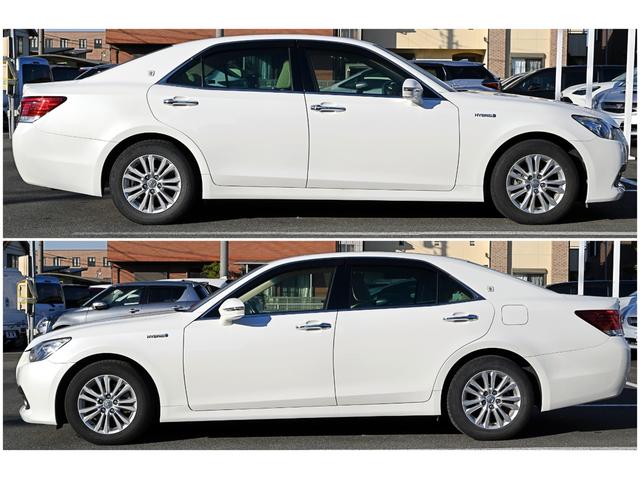 クラウンハイブリッド ロイヤルサルーン　ステアリングヒーター　前席パワーシート　シートヒーター　クルーズコントロール　メーカーナビ　バックモニター（2枚目）