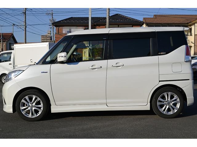 ソリオ ハイブリッドＭＺ　両側パワースライドドア　全方位モニター　クルーズコントロール　スマートキー　プッシュスタート　デュアルセンサーブレーキサポート　ディスチャージヘッドライト　ステアリングスイッチ　メーカーナビ（3枚目）