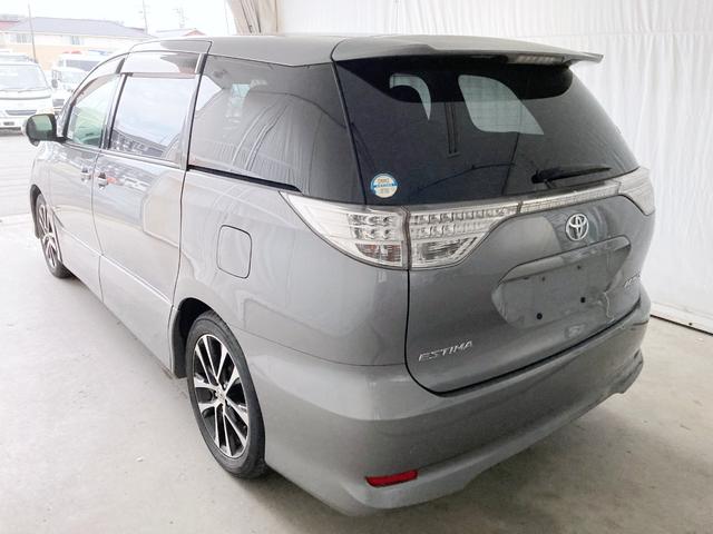 エスティマ アエラス 後席フリップダウンモニター 両側パワースライドドア クルーズコントロール スマートキー プッシュスタート ステアリングスイッチ 純正ナビ バックモニター(4枚目)