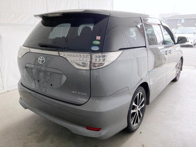 エスティマ アエラス 後席フリップダウンモニター 両側パワースライドドア クルーズコントロール スマートキー プッシュスタート ステアリングスイッチ 純正ナビ バックモニター(6枚目)